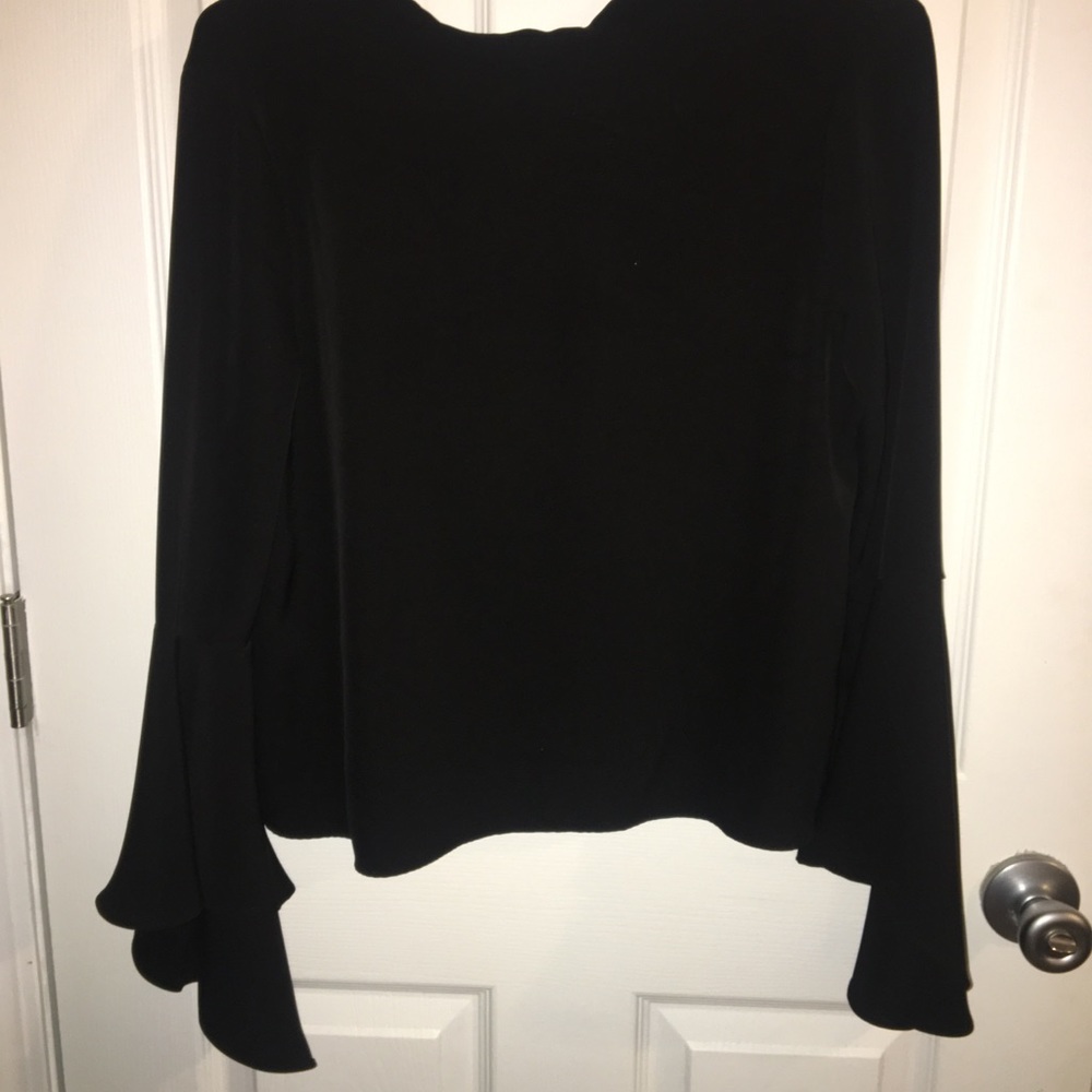 Black Button Up Blouse